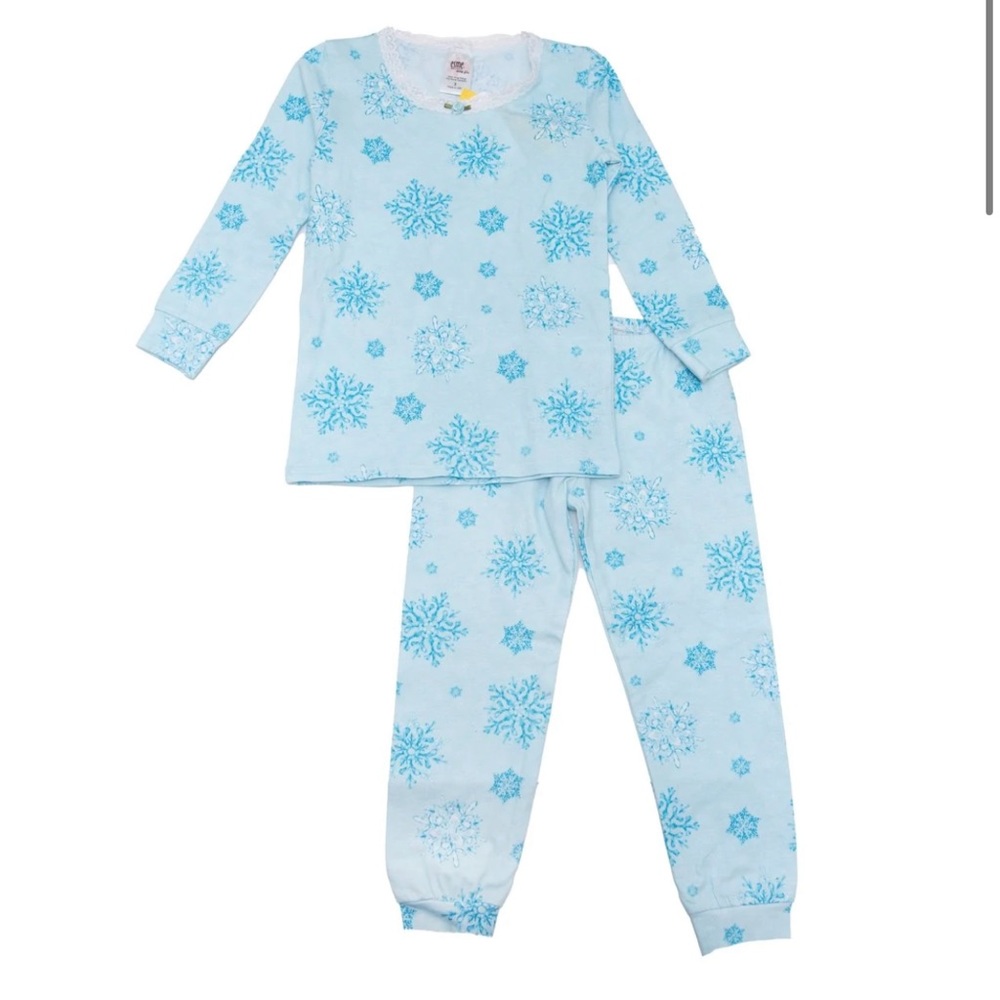 Esme blue snowflake pj